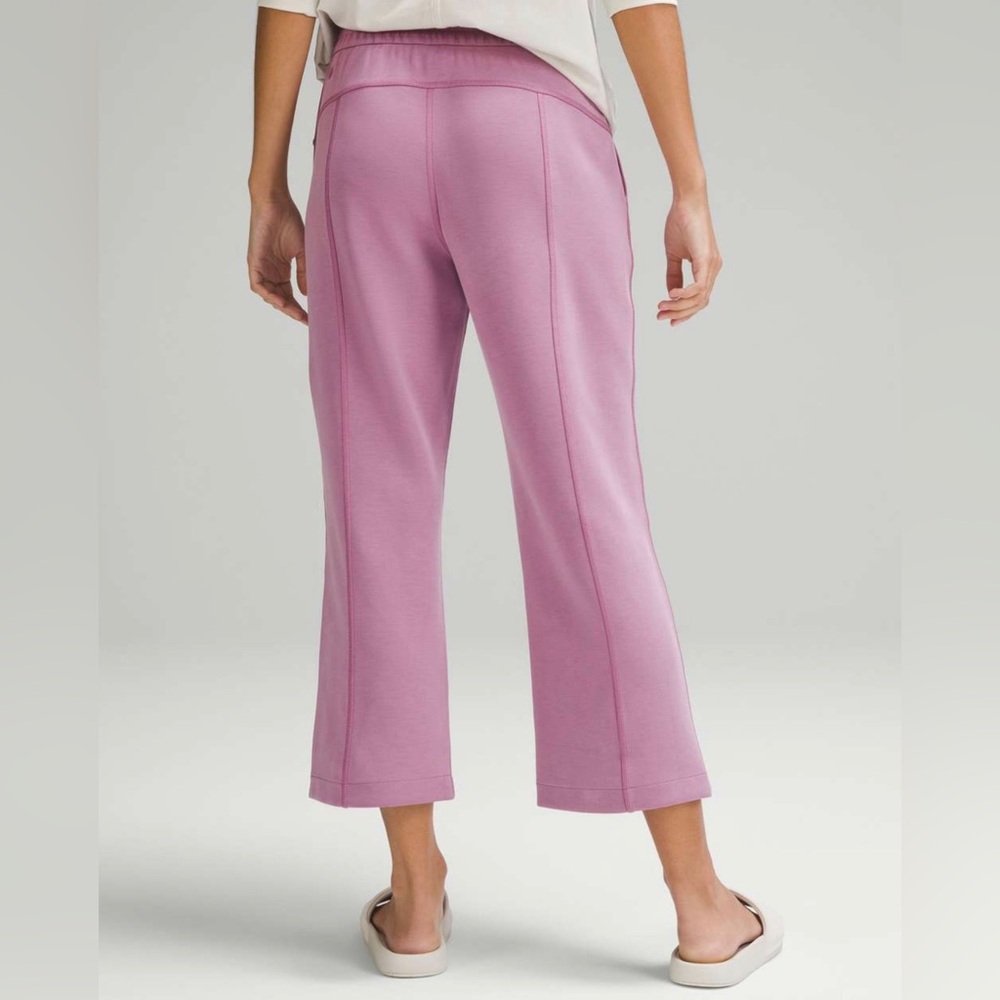 Lululemon Softstreme High-Rise Straight Leg Cropped Pant in Velvet Dust